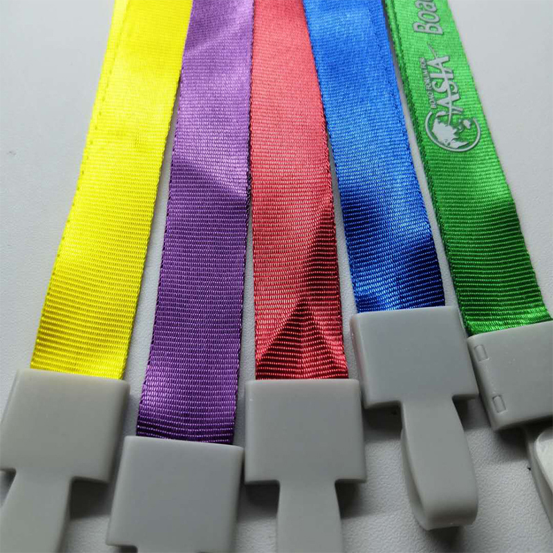 Vendita diretta di stabilimenti all'ingrosso di certificati personalizzati lanyard appeso preparazione di cintura di preparazione di lavoro corda appeso corda