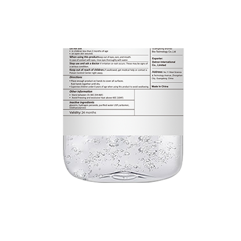 500ml 75% Alcol Instant Hand Sanitizer Gel