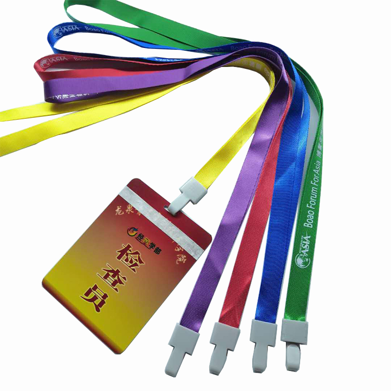 Vendita diretta di stabilimenti all'ingrosso di certificati personalizzati lanyard appeso preparazione di cintura di preparazione di lavoro corda appeso corda