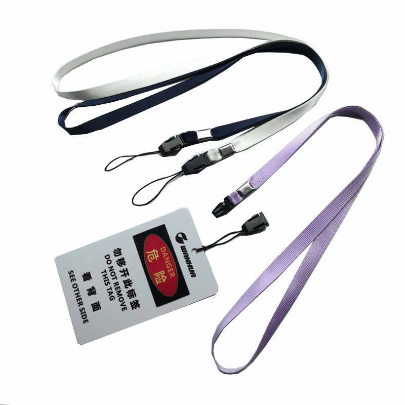 Factory direct seller nylon Lanyard Mobile Phone Phone Lanyard Certificate lanyard factory brand lanyard non magnetic lanyard all'ingrosso logo personalizzato