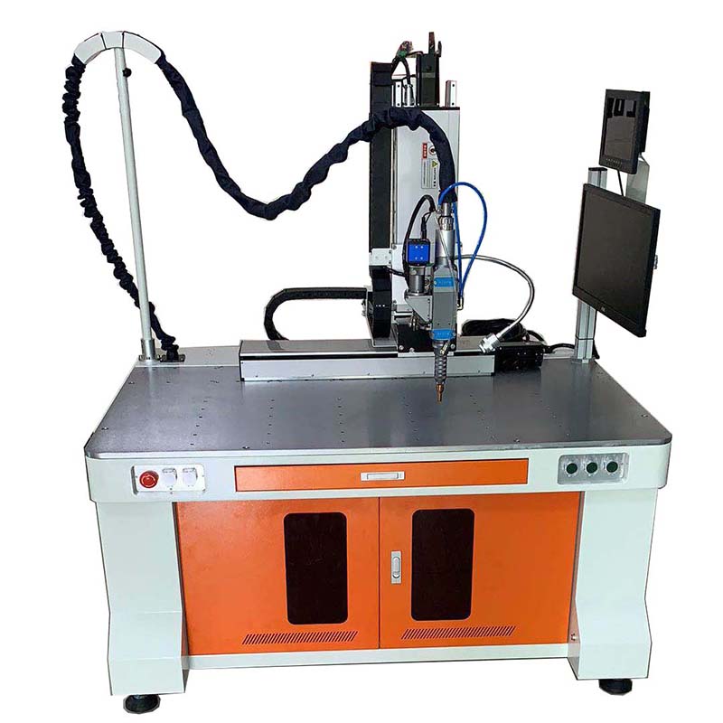 1000w sistema di saldatura laser a fibre 4 asse CNc prezzo macchina senza saldatura ad acqua rubinetta automatica macchina di saldatura laser