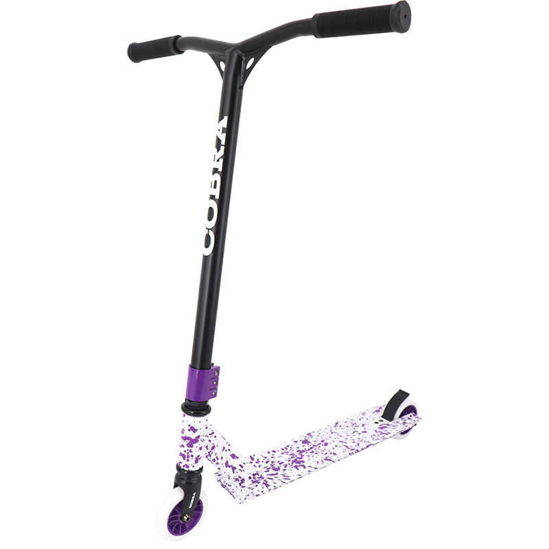 economici scooter (splatter porpora/bianco)