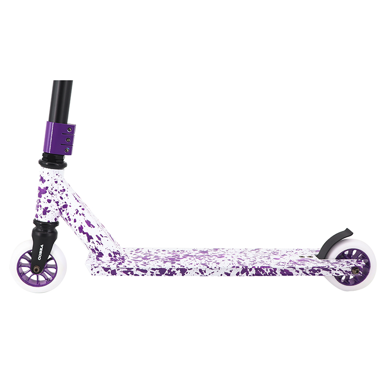 economici scooter (splatter porpora/bianco)