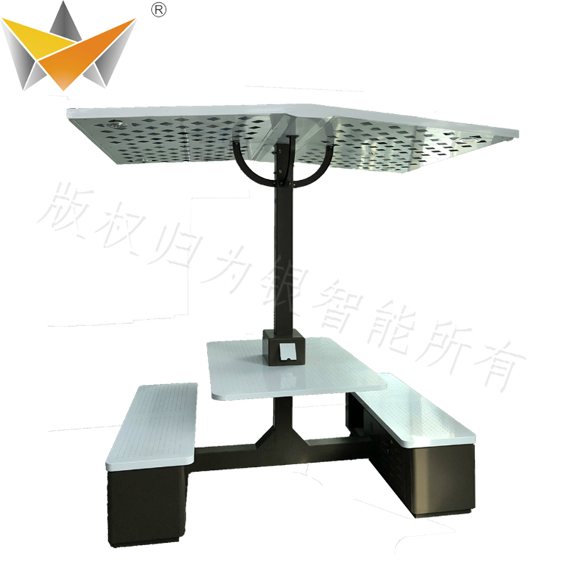 Panca da tavolo solare di alta qualità dal design unico Urban Street Smart Furniture