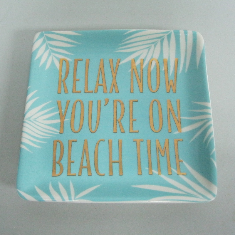 Fashion Promotional Ceramica Cena Plate Decoration Plate 4.5