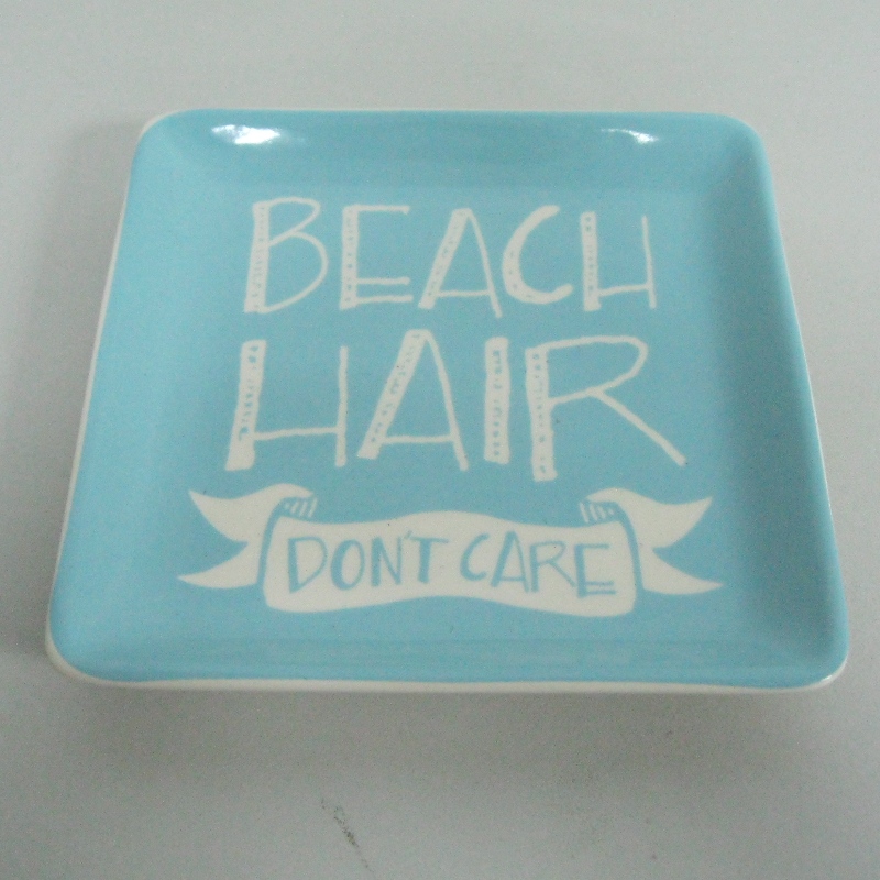 Fashion Promotional Ceramica Cena Plate Decoration Plate 4.5