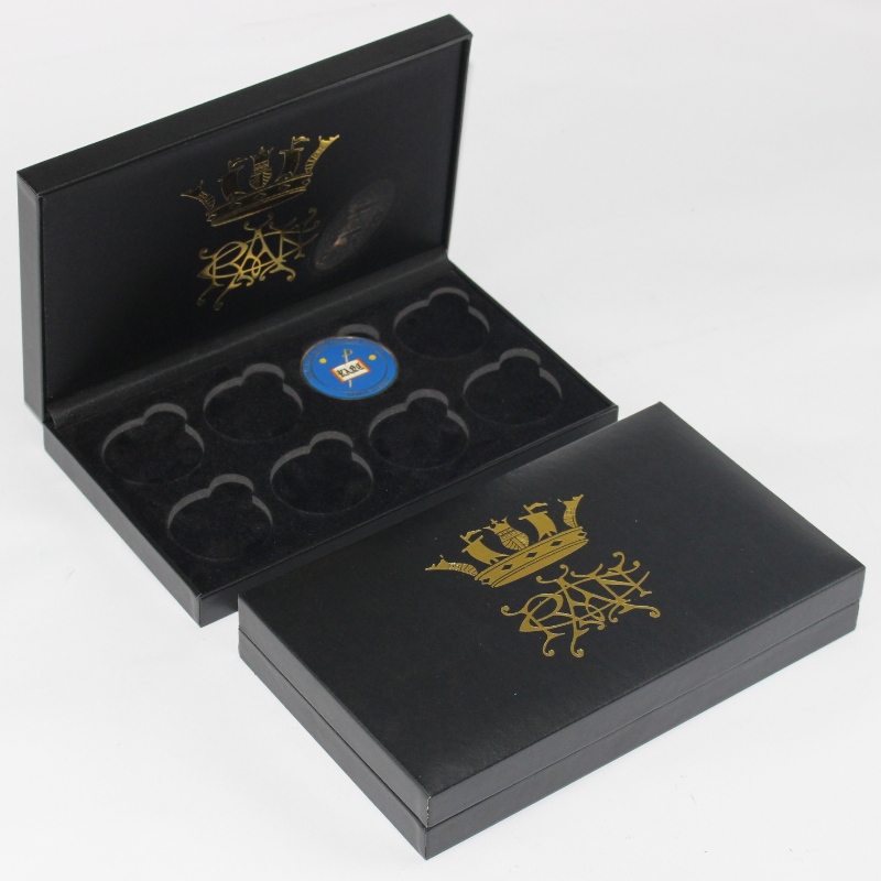 Voce V-21 rettangolo in pelle di cuoio per 90*120 mm medaglia, medaglia &F, ecc. mm.234*140*40, pesi circa 325g