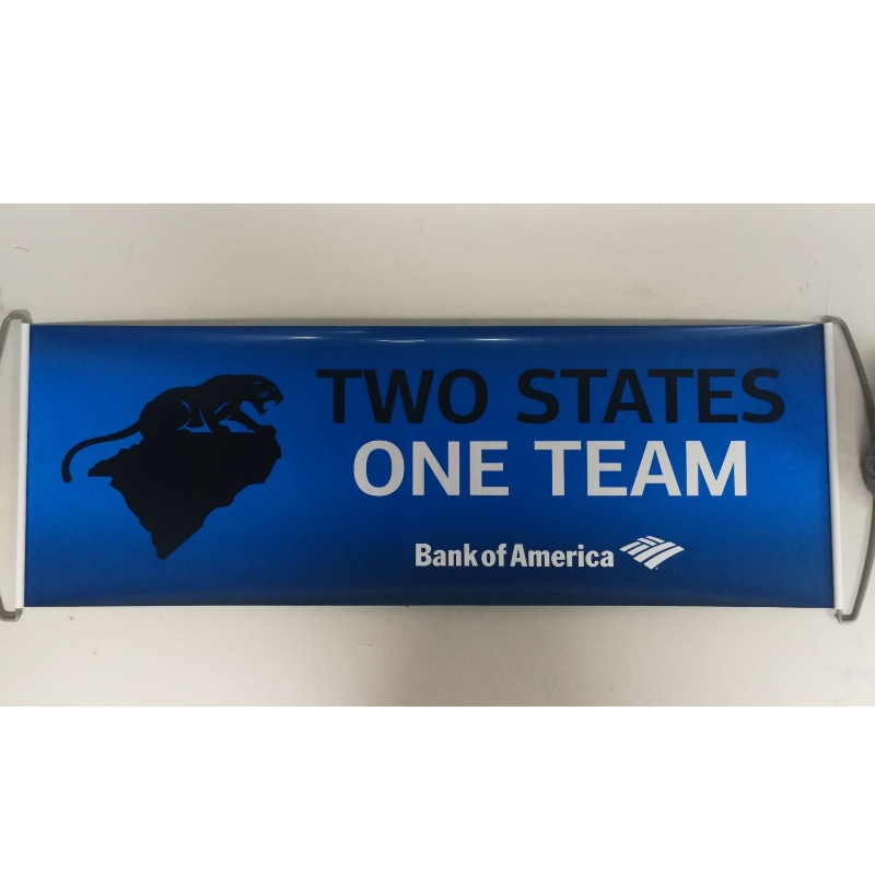 Banner a mano con logo personalizzato - Pantere 24x68 cm