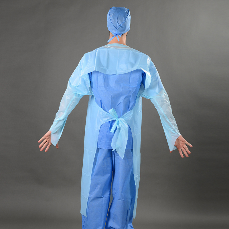 Abito di plastica usa e getta