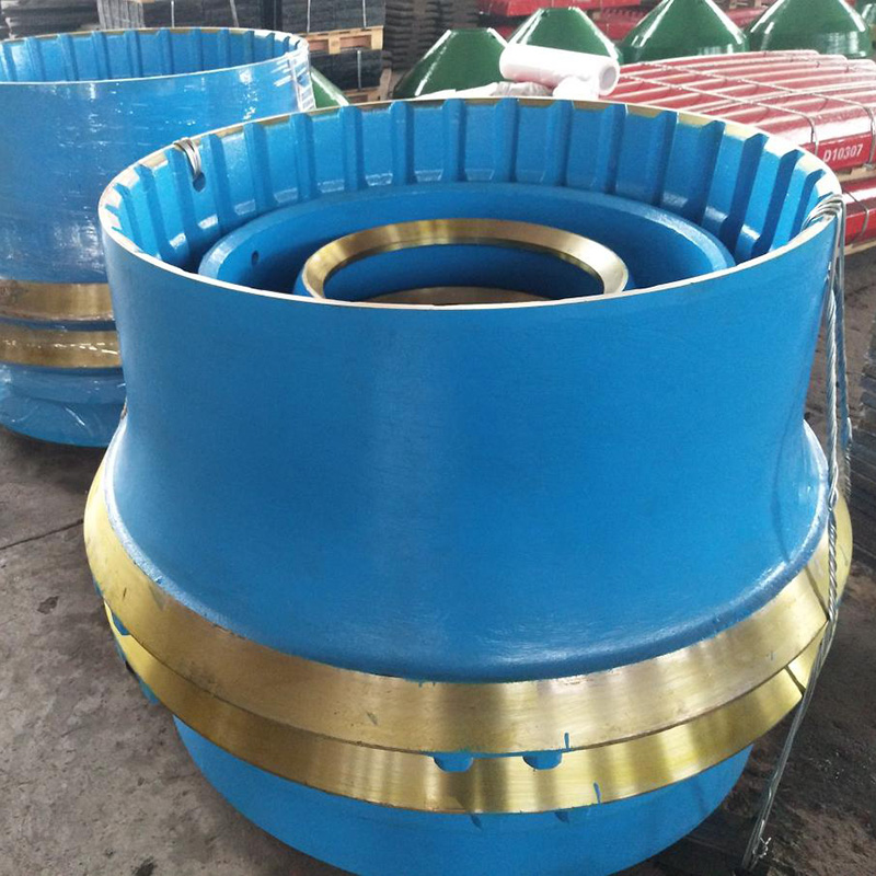 Sandvik CH440/CH430 Bowl Liner e mantello con Mn18Cr2Mo0.5, Sandvik CV228 VSI Parti di Dubai Distributor, UAE.