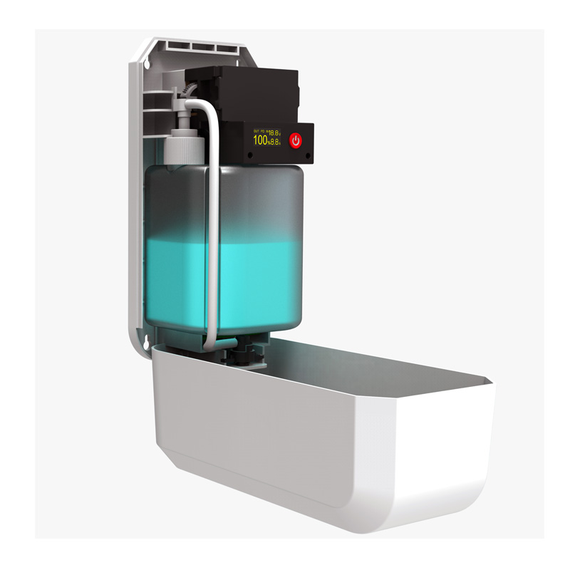 Dispenser di disinfezione automatica liquido per gel disinfettante automatico per sapone disinfettante per mani da 1200 ml