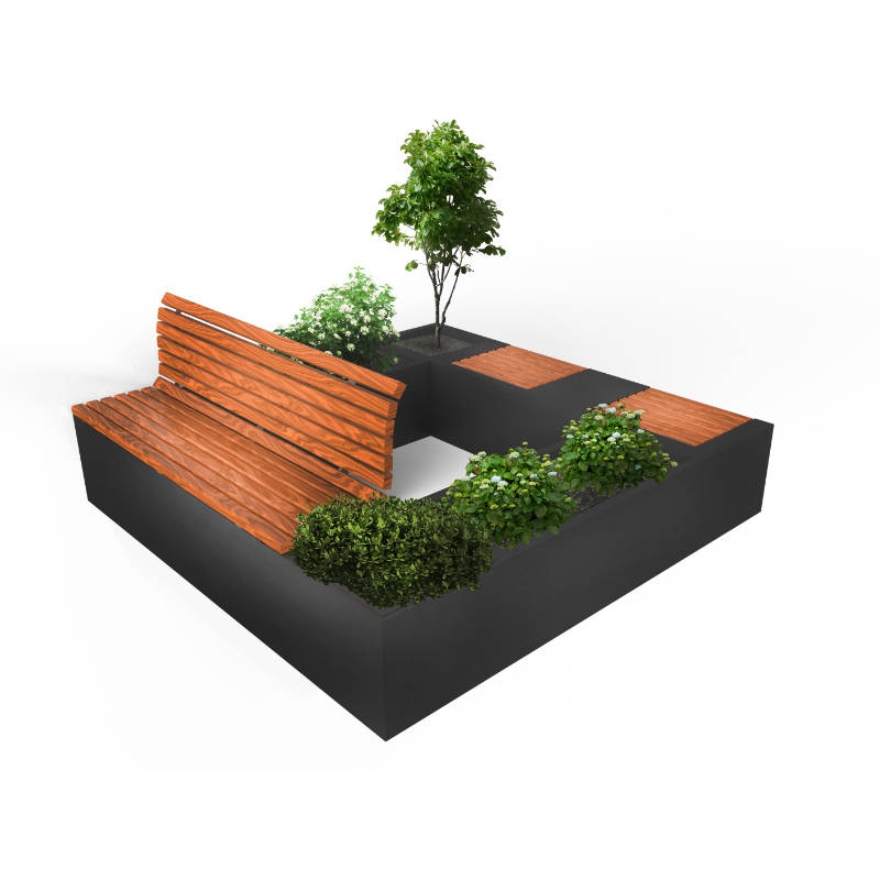 Fasion Design Funzioni intelligenti Produttore professionale Solar Outdoor Smart Bench