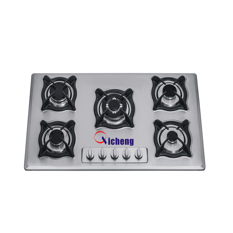 Elettrodomestico da cucina 5 fuochi bulit nella stufa a gas del piano cottura