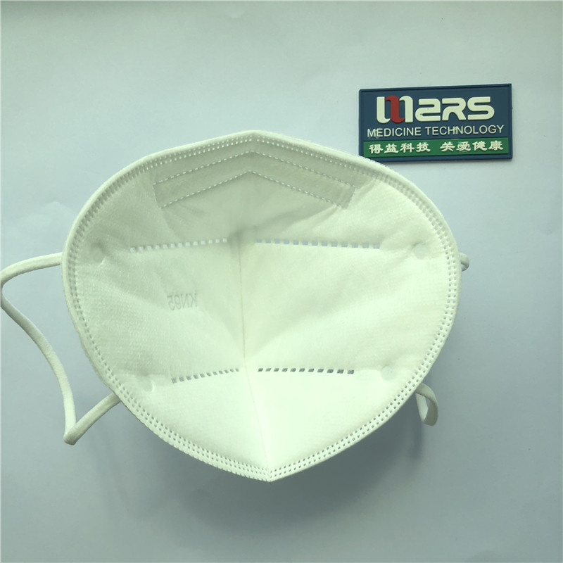 Maschera antipolvere usa e getta maschera antipolvere a 5 strati di qualità piacevole kn95