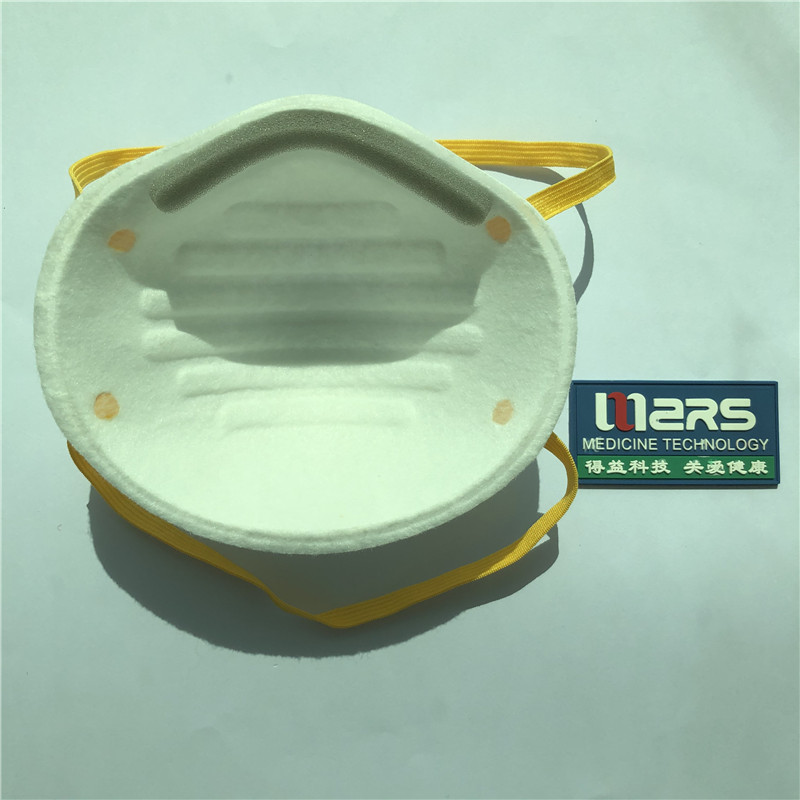 Maschera facciale N 95 montata sulla testa a forma di coppa per spedizione veloce di alta qualità