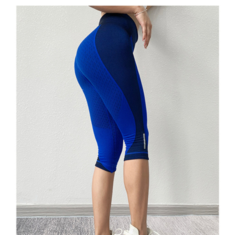Leggings yoga alto rimbalzo asciugatura rapida traspirante e dimagrante fianchi di sollevamento vita media salto esercizio fitness pantaloni per donna estate