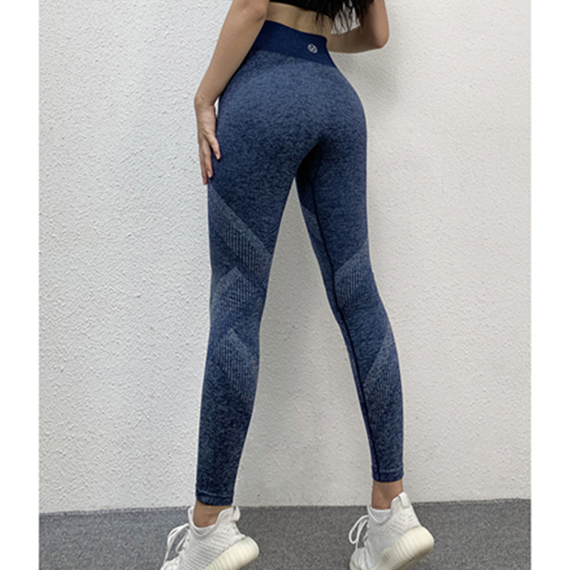 Pantaloni a vita alta per le donne che indossano pantaloni da yoga per il fitness in esecuzione in autunno pantaloni sportivi asciutti e attillati per le donne