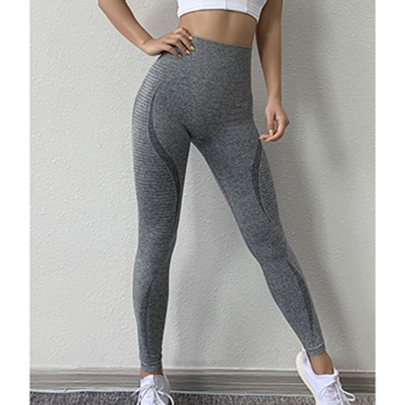 Pantaloni da yoga autunno / inverno pantaloni sportivi da donna a vita alta a vita rapida ad asciugatura rapida