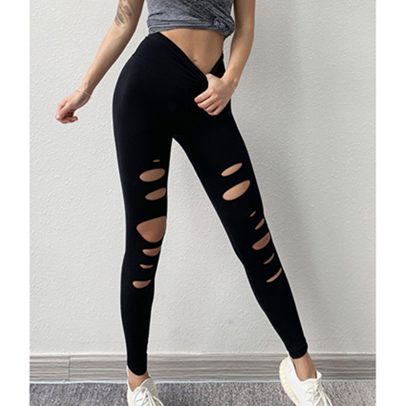 Pantaloni da palestra per yoga da donna elasticizzati leggings da ginnastica per la corsa