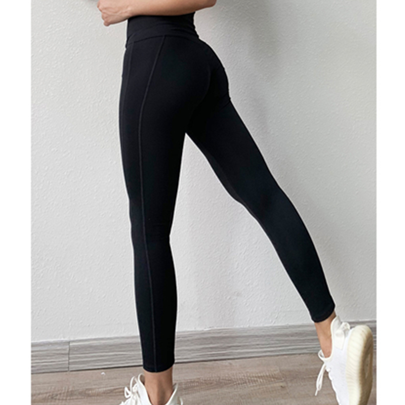 Pantaloni sportivi da donna yoga fitness ad assorbimento rapido dell'umidità
