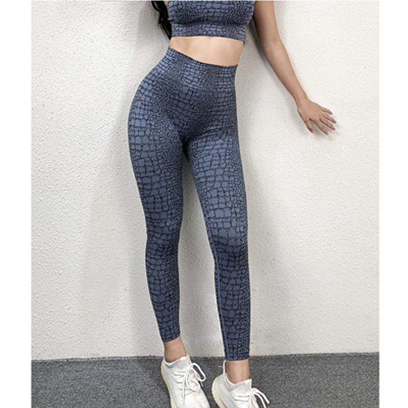 Le donne stringono il gluteo pantaloni fitness sport leggings running yoga tuta