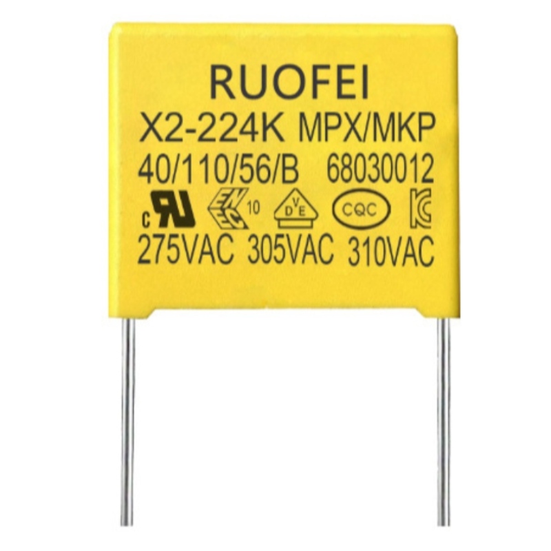 Condensatori a pellicola X2 classe RUOFEI Condensatore di sicurezza 275V condensatore AC mkp x2, con vari certificati