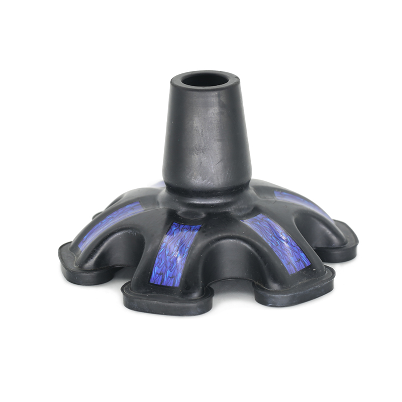 Suggerimenti di bastone di gomma, Quad Gomma Replacement Foot Pad per Walking Canes