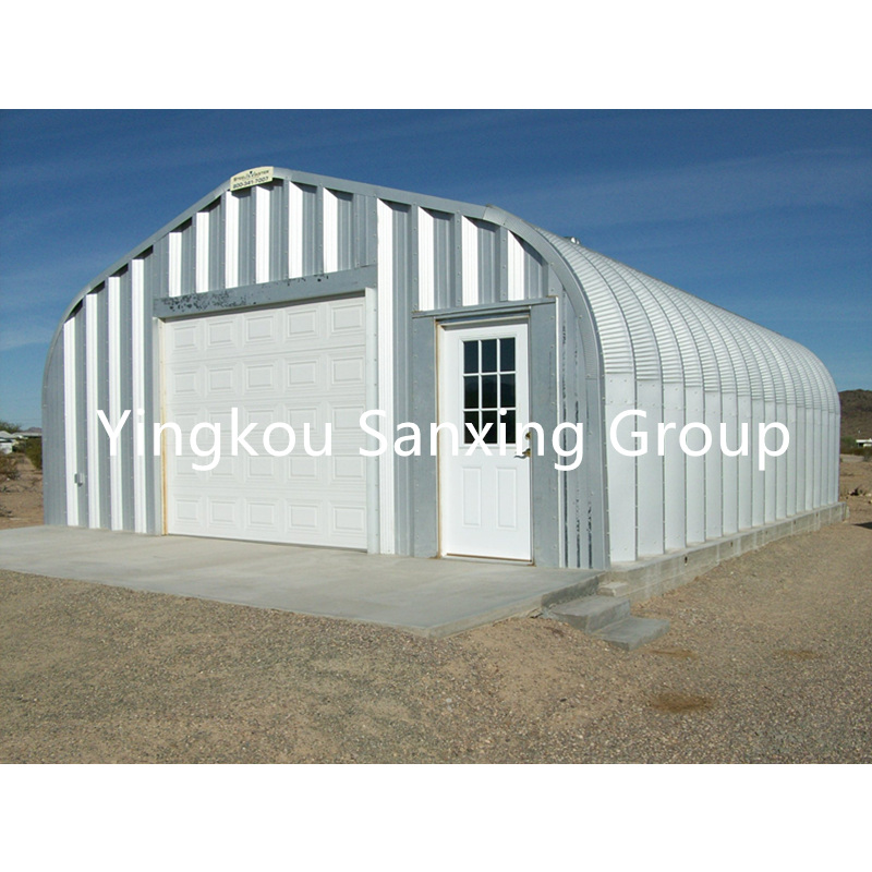 Edificio con struttura in acciaio