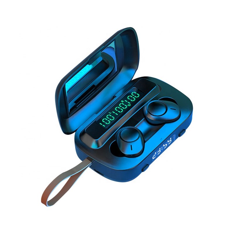 New bluetooth wireless tw touch control sport Headset phone annulla auricolare