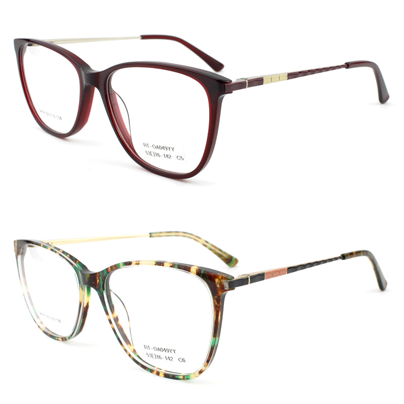 Materiale RT-OA049YY 53-16-142: combinazione acetato / fatto a mano e metallo