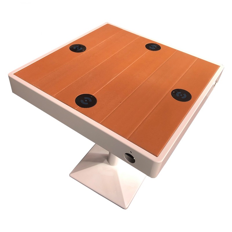 Caricabatterie wireless da 4 pezzi Caricabatterie USB da 2 pezzi Smart Wifi Tavolo