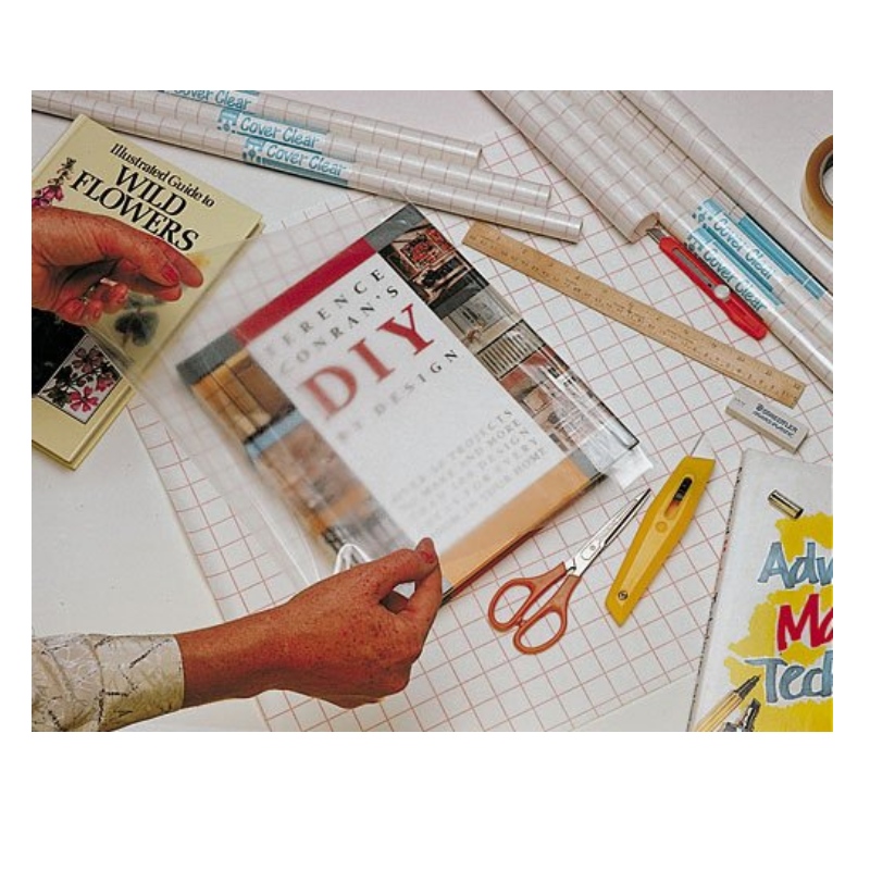 Roll Self Adhesive Transtrasparente Book Cover