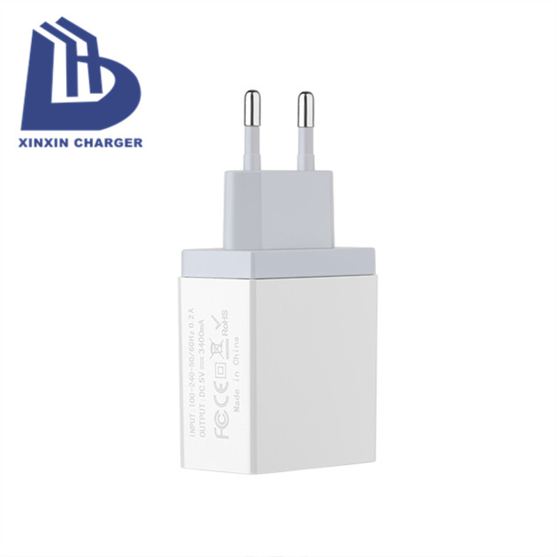 Adattatore per caricabatterie da viaggio a muro USB a 4 porte Caricabatterie USB multiporta per caricabatterie rapido per telefoni cellulari