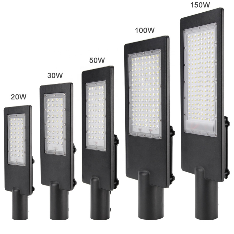 IP65 20w 30w 50w 100w 150w luce di strada guidata