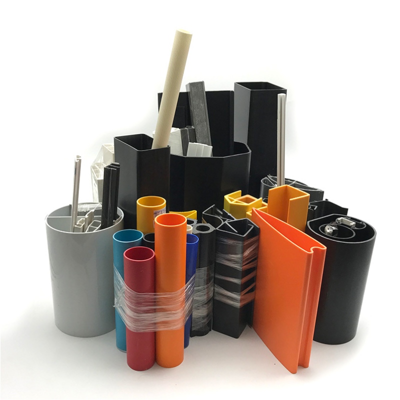 Costruzione personalizzata non standard Profilo di plastica Pvc estruso a basso prezzo per materiali da costruzione