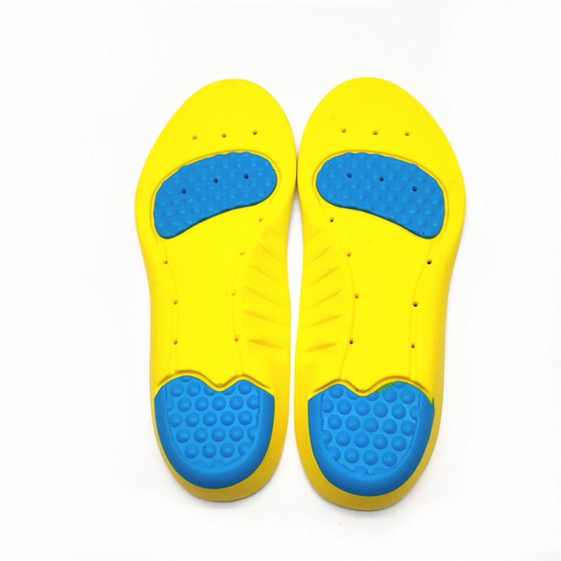 Amazon Best Seller Shock Absorbimento Comfort insole PU Foam Sports Shoe Insole per il soccorso dei piedi