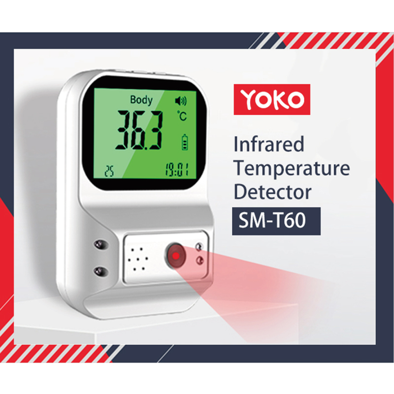 YOKO INFRASSE DETERMINATORE TEMPERATURA FAST MISURARE NON CONTACT- BIANCO