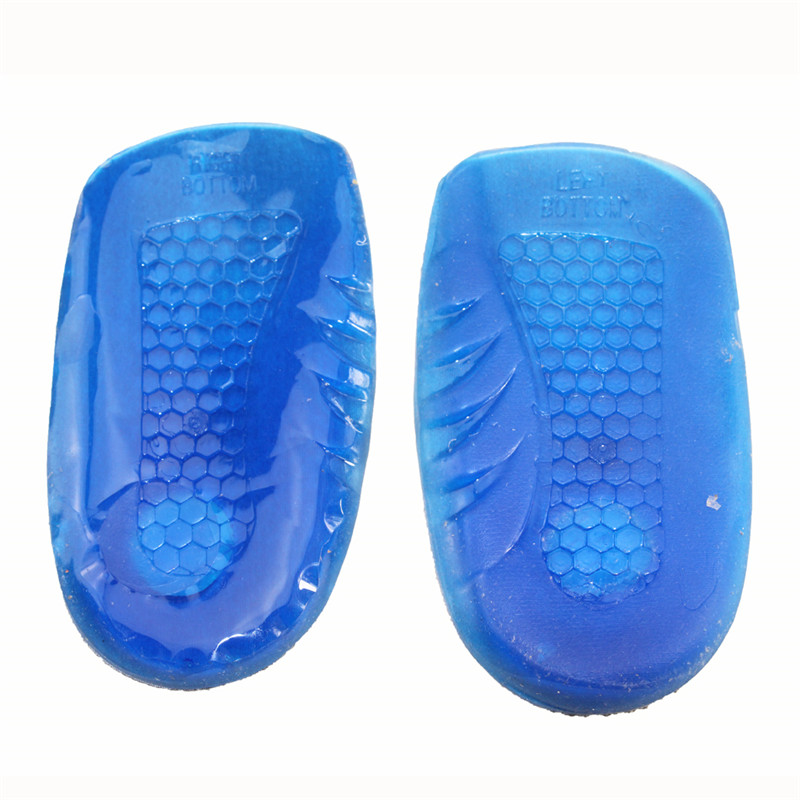 Cuscinetti cuscinetti a cuscinetto per cuscinetti a cuscinetti a cuscinetti di cuscinetto a piedi assorbono l'altezza di gel di PU aumentare calze insole scarpe