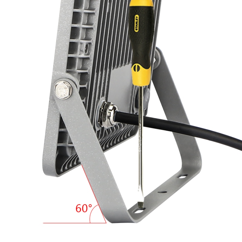 IP65 20W 30W 50W 100W 200W Luce solare inondata con regolatore di rimozione