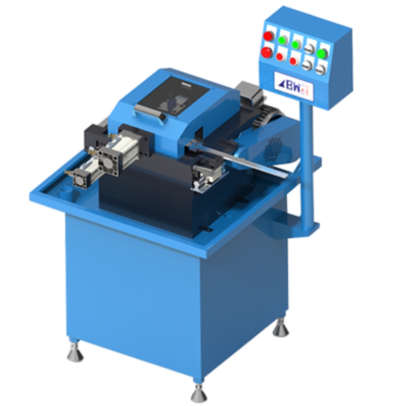 Taglio semiautomatico dell'acciaio al tungsteno