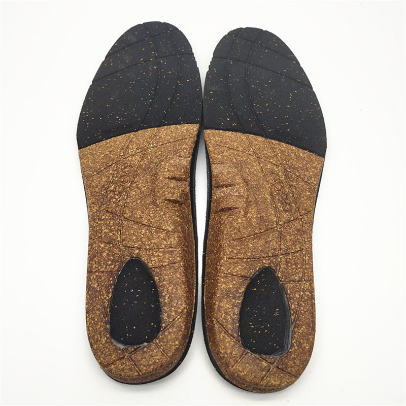 Functional custom calore modifable anti-slip shock assorbe la cura del piede sughero ortotic scarpa insolite