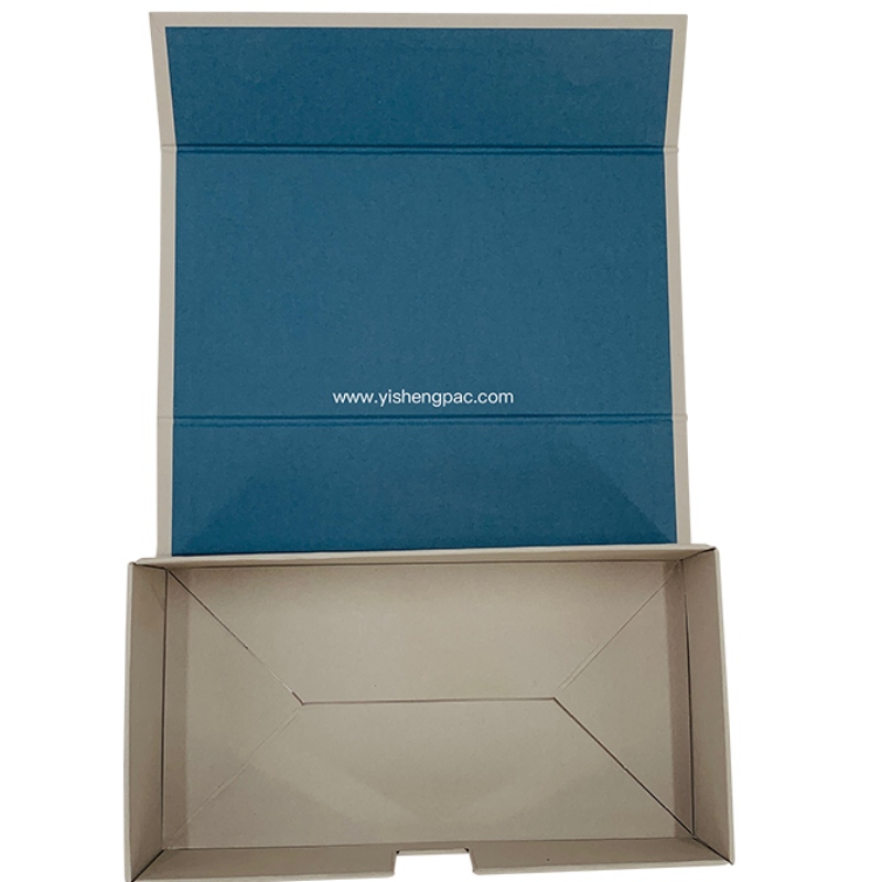Grey Gift Box con chiusura magnetica, Scatola Collassibile per Regali, Cardboard Box