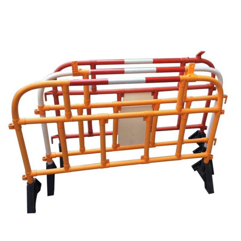 Barriera pedonale per concerti, manifestazioni sportive e sfilate Barricata in plastica Barriera per parcheggi in PVC Barriera stradale veicolare