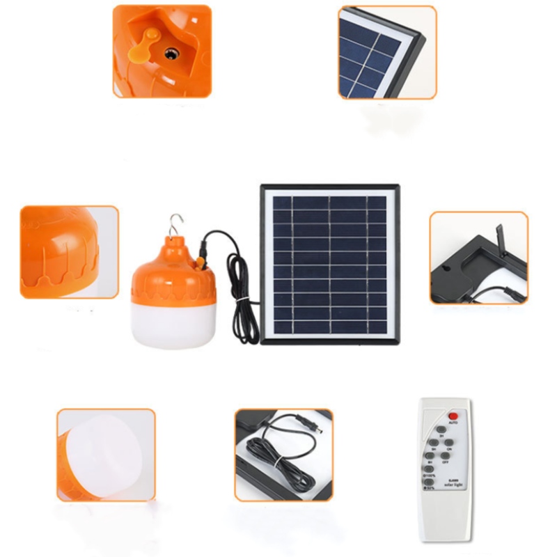 30W 50W Outdoor Portable Solar Energy Led buly