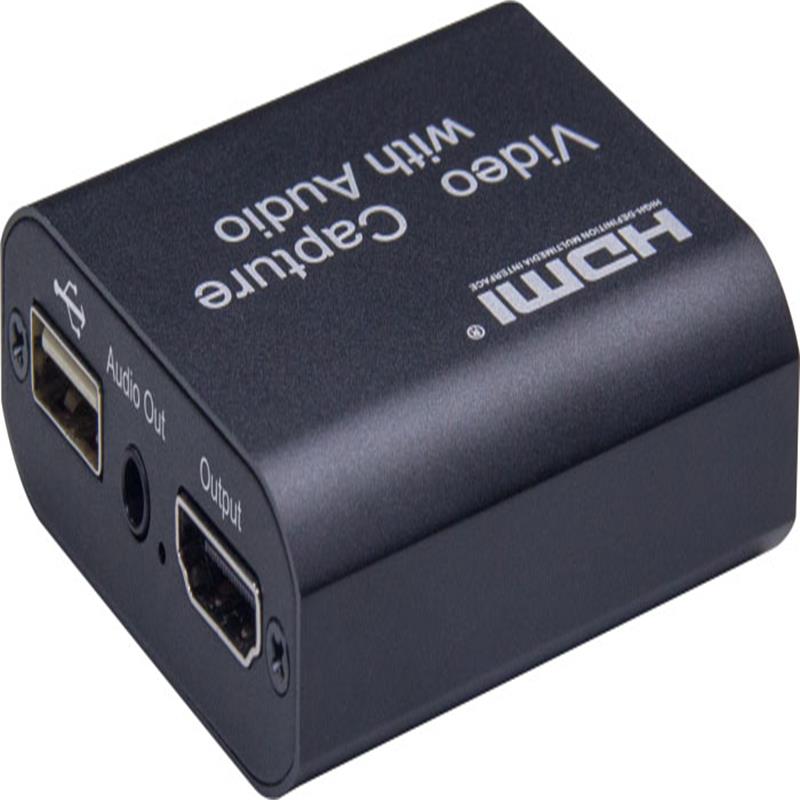 Acquisizione video HDMI V1.4 con loopout HDMI, audio da 3,5 mm