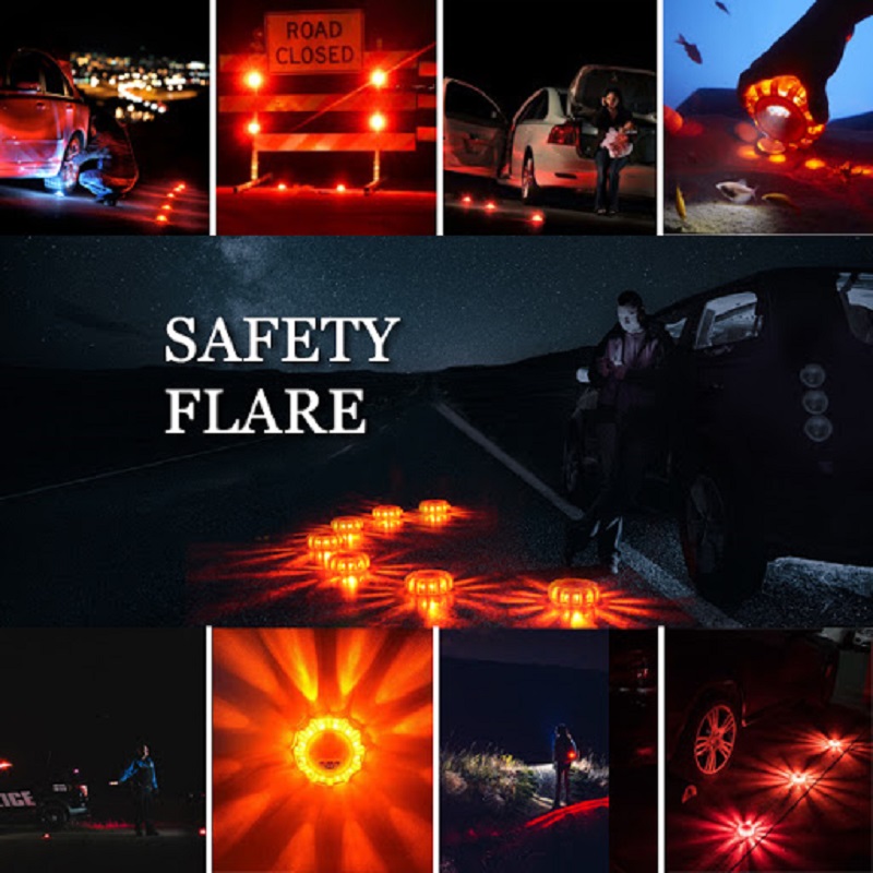 LED Trafic Flare Emergency Warning Light