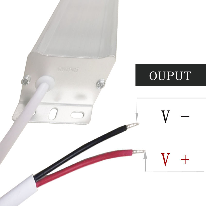 12v80w alimentatore di alimentazione LED a pressione costante