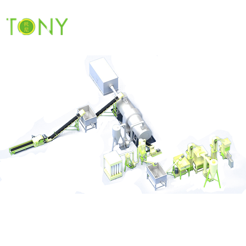 TONY alta qualità e tecnologia professionale 7-8Tons / hr impianto di pellet a biomasse