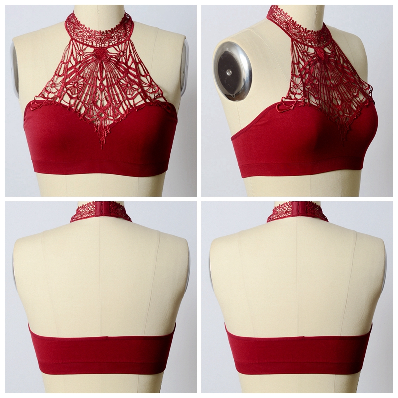 GA-5383 Grace Girl Baroque High Collo Bralette all'ingrosso