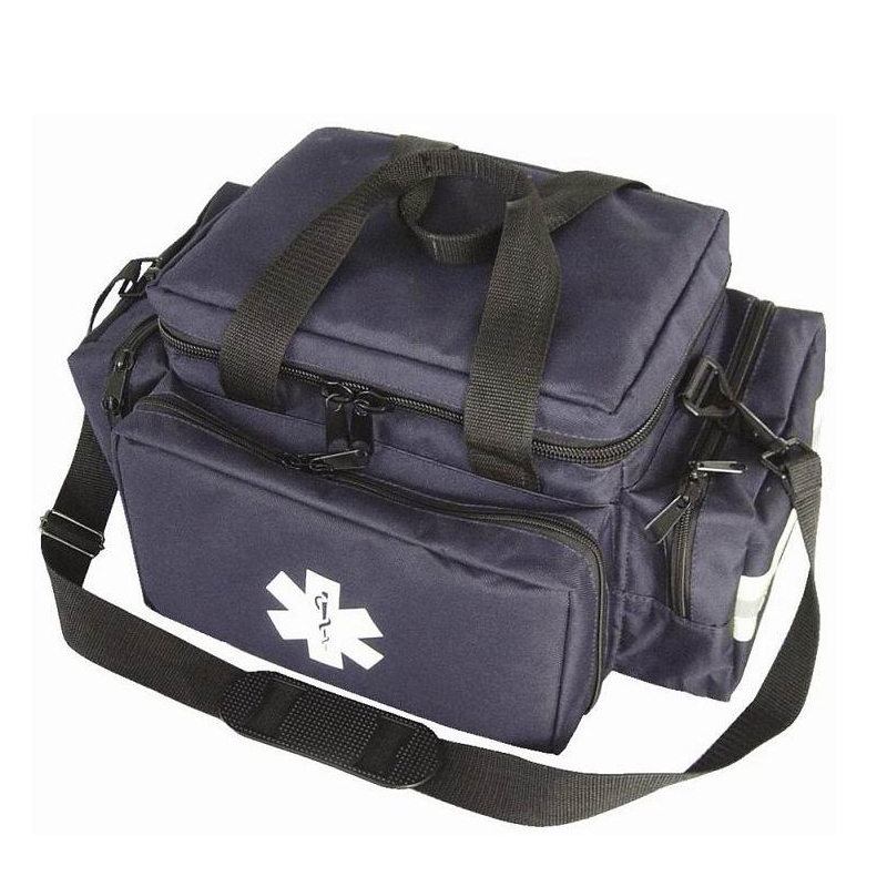 Borsa da trauma - Borsa con logo Star of Life con tasche con cerniera, finiture riflettenti e spallacci Borsa da trauma SR-TB0505